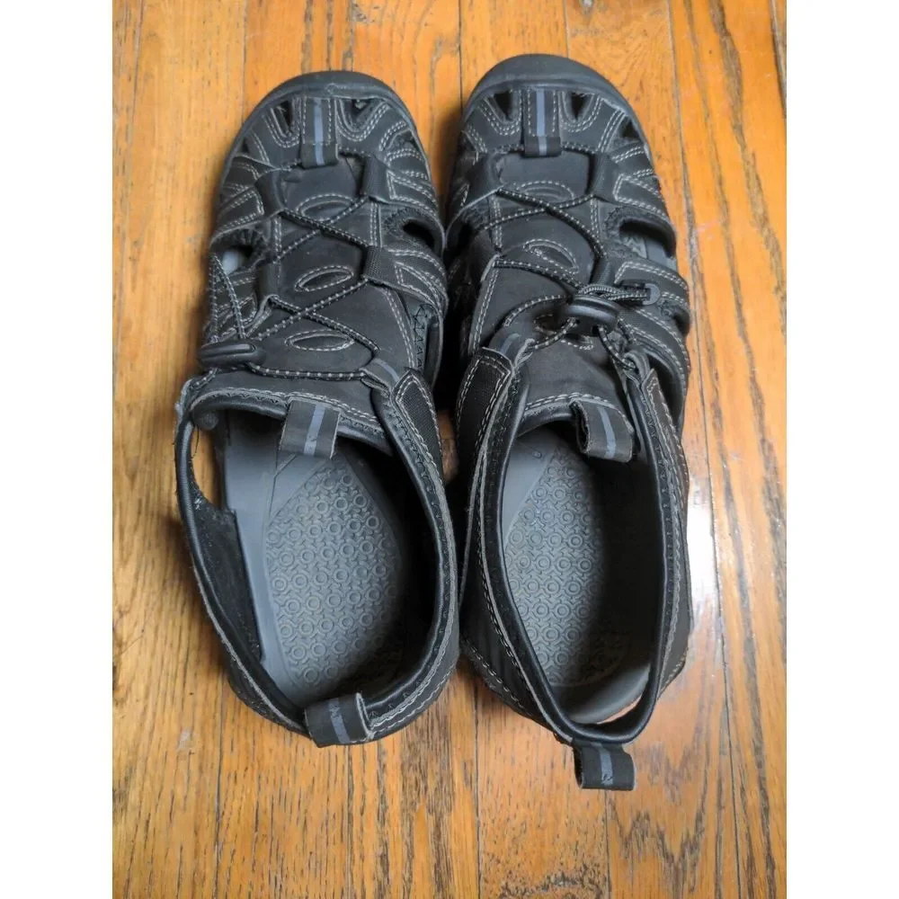 Denali Men's Strainer-II‎ Slip On Waterproof Sandals NM0552A Black Size 10 US